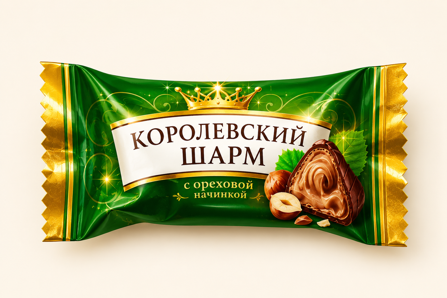 149 - Royal Charm with Nut Filling