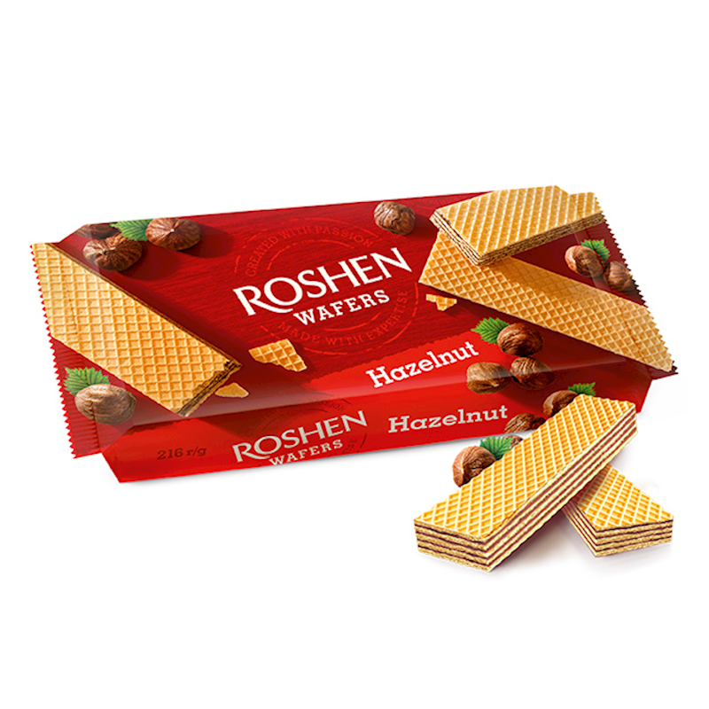 Roshen 121 - Wafers Hazelnut
