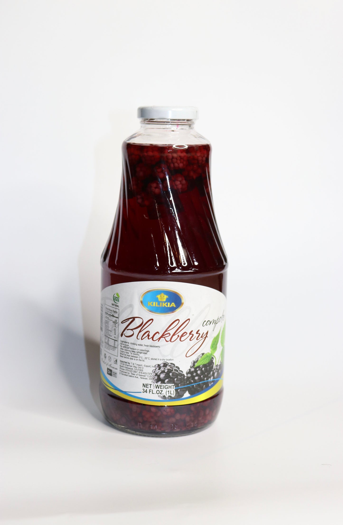 106 Kilikia Blackberry Compote - 1L