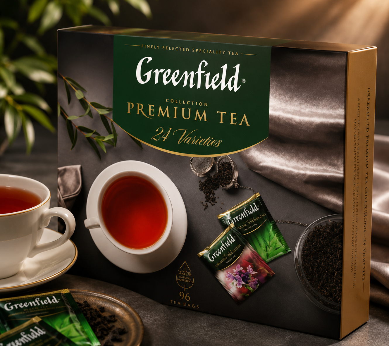 Green122 - Tea Set in Tea Bags