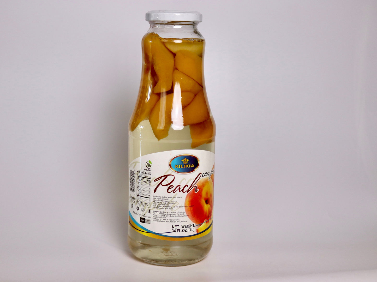 101 Kilikia Peach Compote - 1L