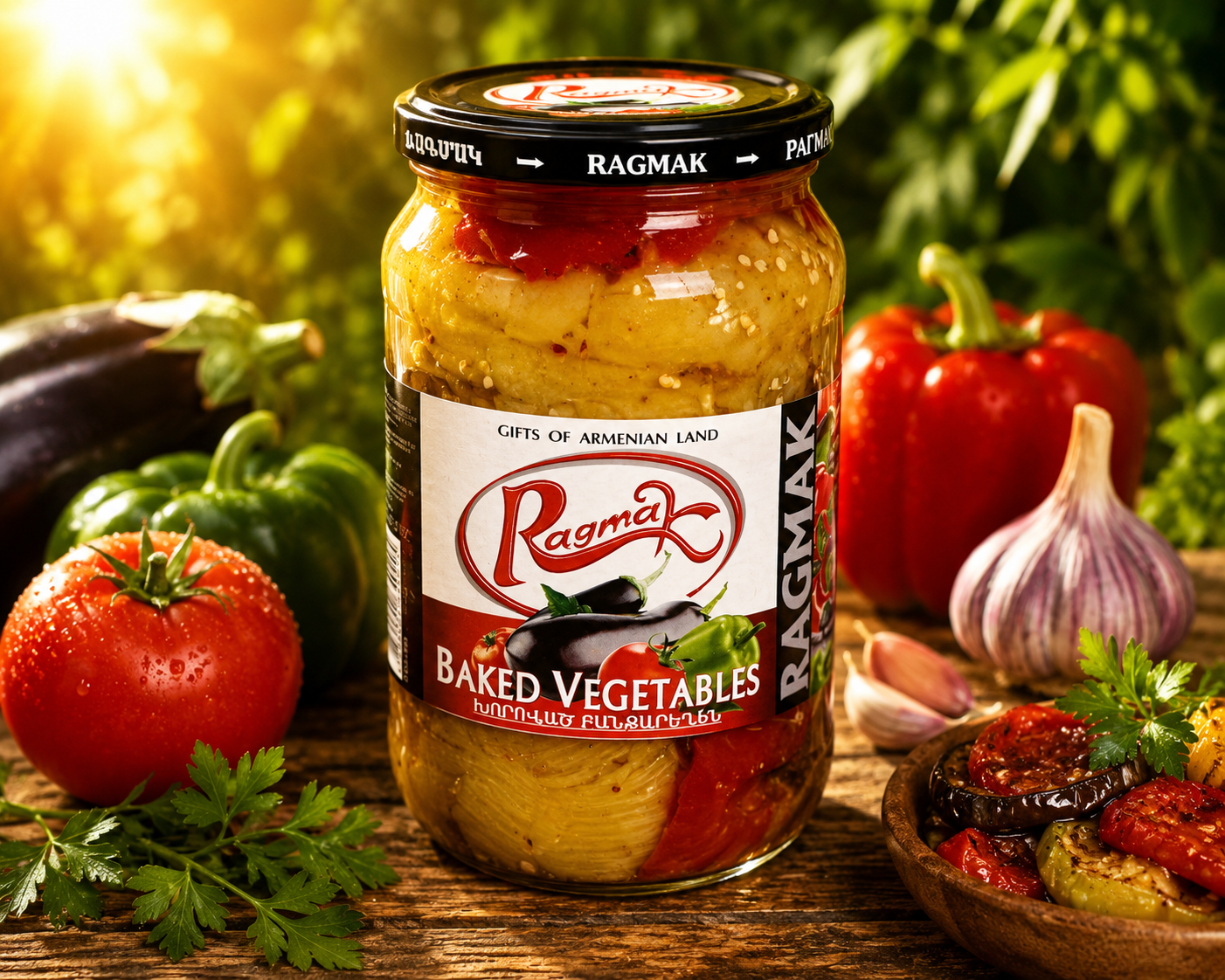 RAG127 - Baked Vegetables - 6pcs