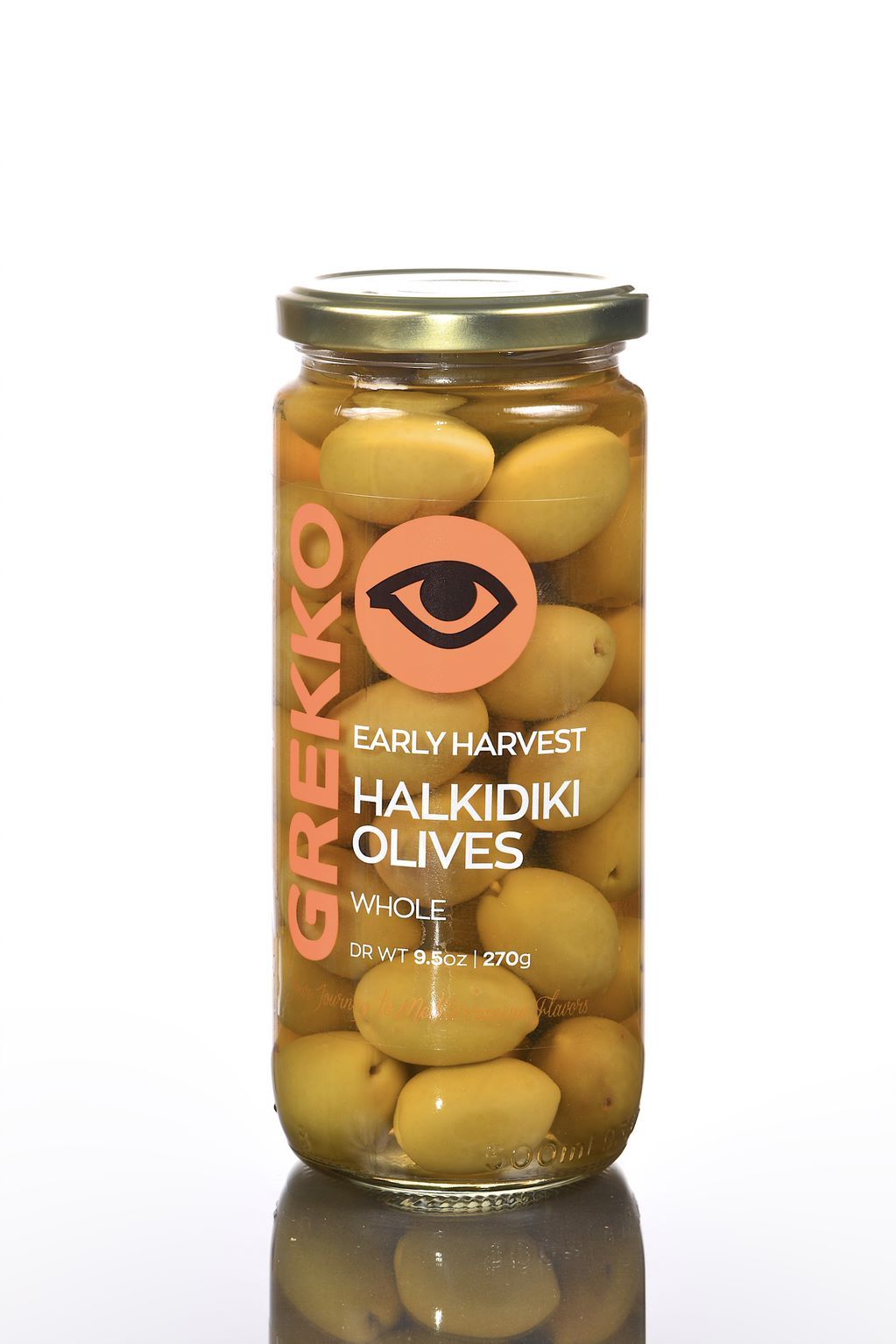 Grek101 - Early Halkidiki Olives Whole