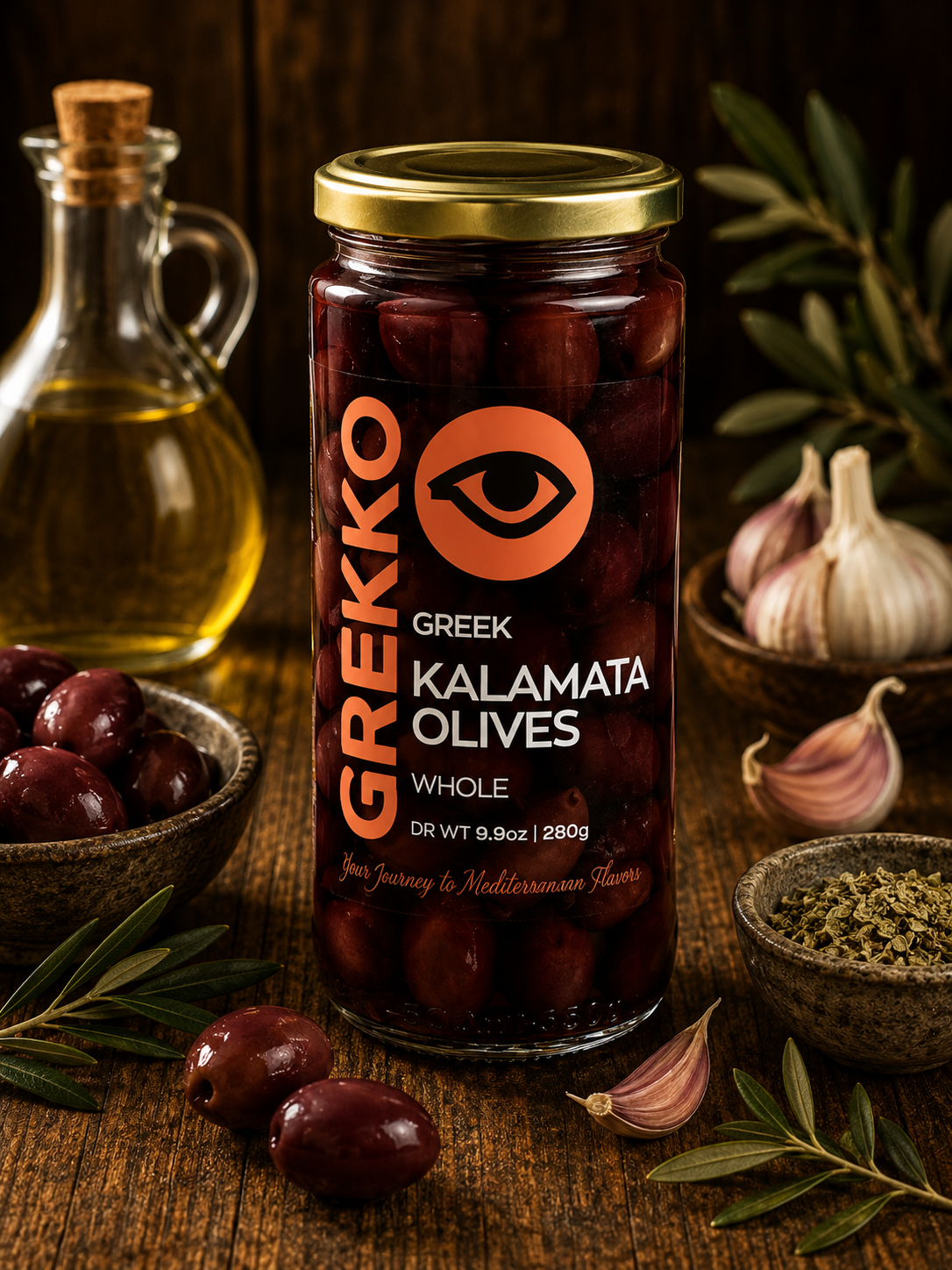 Grek108 - Kalamata Olives Whole