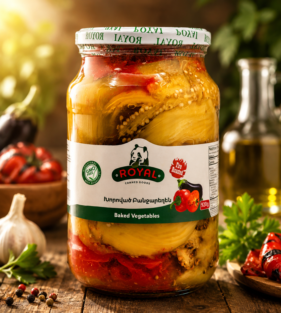 Royal 109 - BAKED VEGTABLES