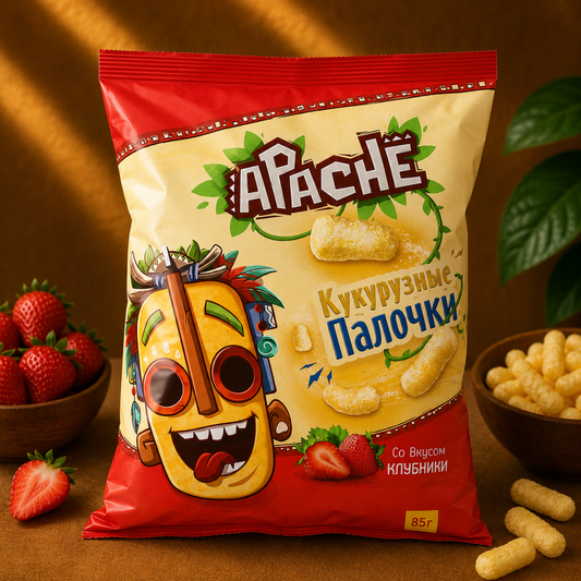 Apache 106 - Apache Corn sticks Strawberry