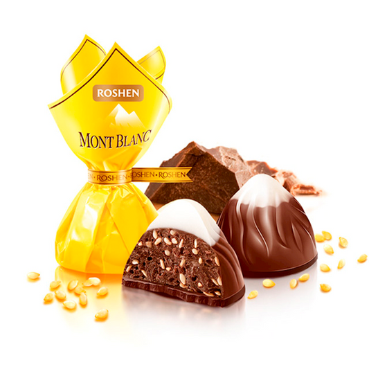 Roshen 105 - Mont Blanc with Sesame