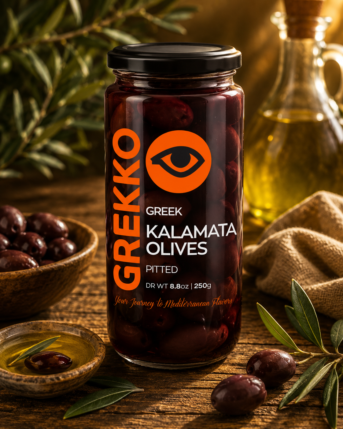 Grek109 - Kalamata Pitted Olives