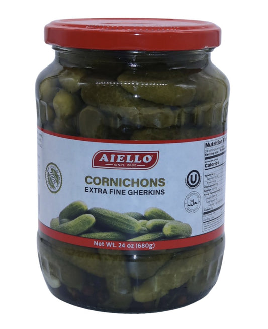 Aiello104 - Cornichons Extra Fine Gherkins