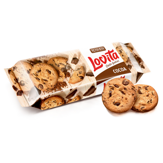 Roshen 118 - Lovita Cocoa Cookies
