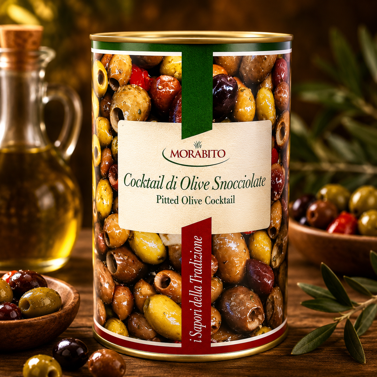 202 - Cocktail Mixed Olives Pitted